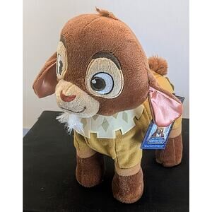 Disney Wish Walk 'n Talk Plush Valentino Fainting Goat 11" Talks Moves NWT